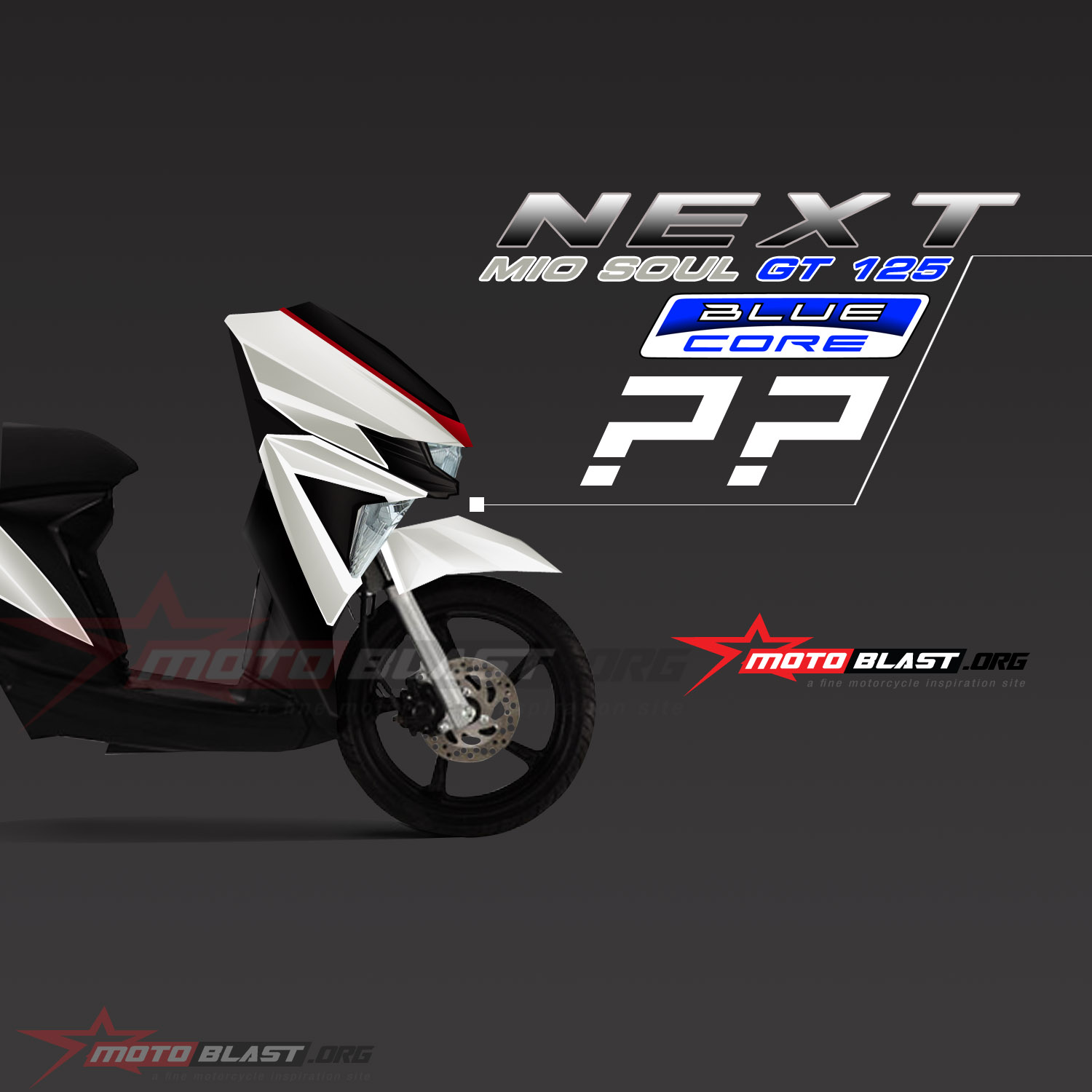 Modifikasi Mio Soul Gt 125 Blue Core. HOT! New Rendering Sketsa Wajah Yamaha New Soul GT 125 Blue