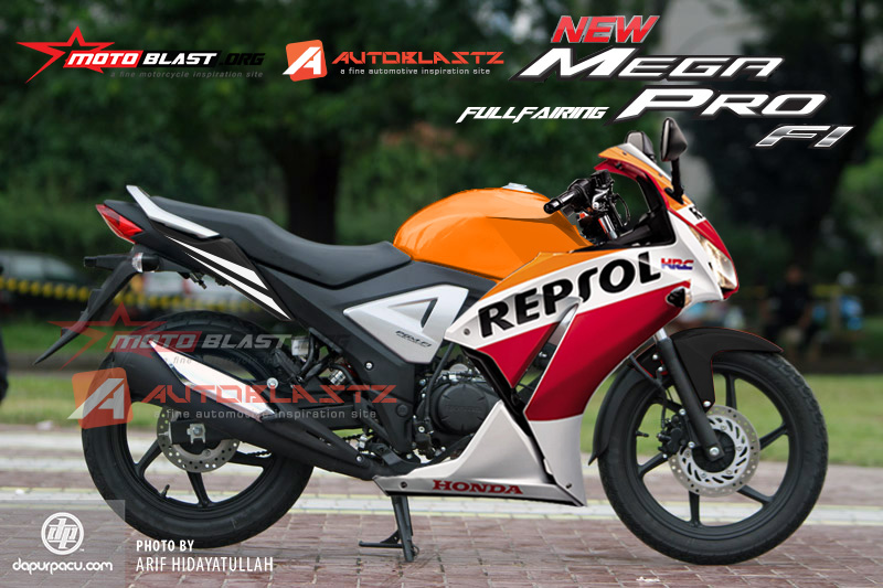 Modif New Megapro. HOT! Honda New MegaPro FI Modif Pake Fairing!! Buat Inspirasi