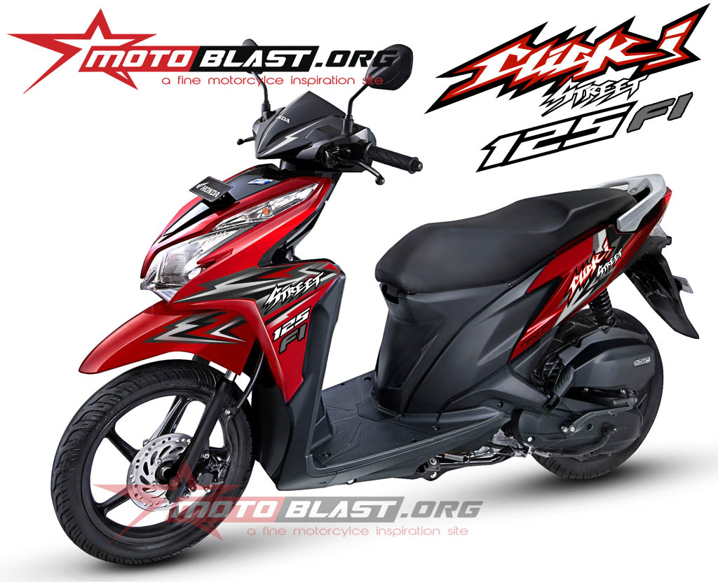 Modifikasi Skotlet Vario 125. Kumpulan 57 Modifikasi Skotlet Vario 125 Warna Merah Terbaik