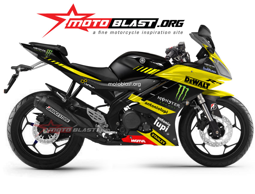 R15 Modif Motogp. Download FIle Photoshop hasil modif yamaha R15 Tech3 motogp