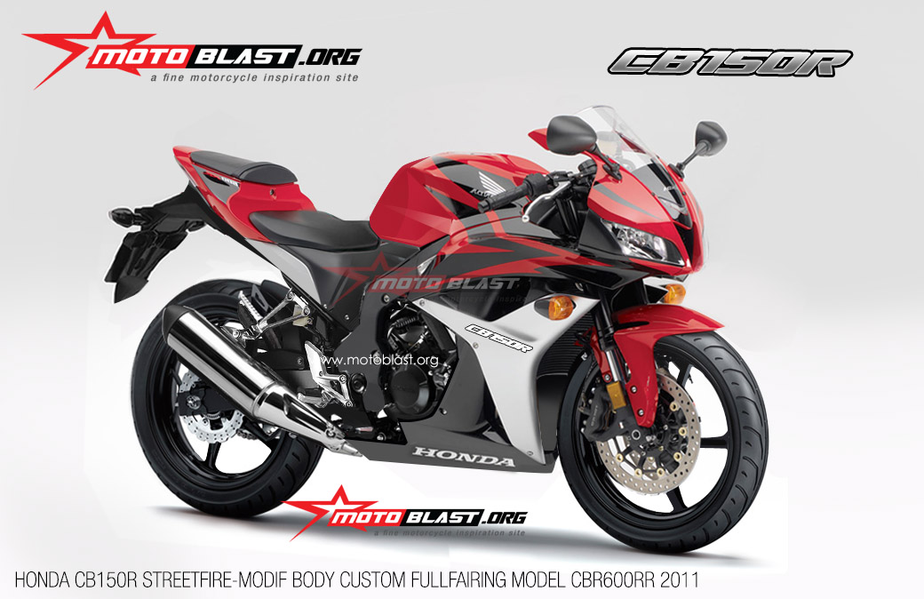 Cbr600rr Modif. Modif Honda CB150R pake Baju model CBR600RR! Lah kok