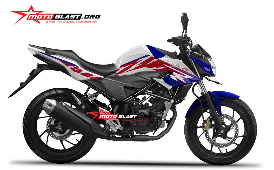 Modifikasi Cb150r 2015. Modifikasi Striping Honda New CB150R 2015 Anniversary