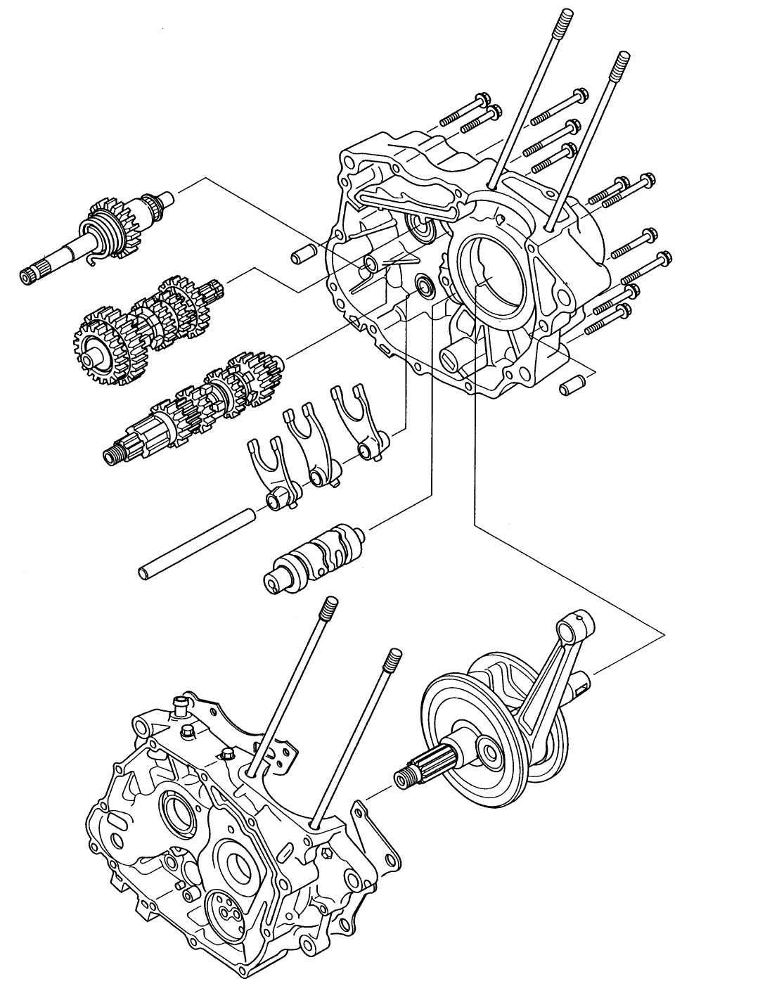 Cara Ganti Per Engkol Megapro. [DIY] Bongkar Mesin MegaPro, Belah Crankcase/Blok Mesin