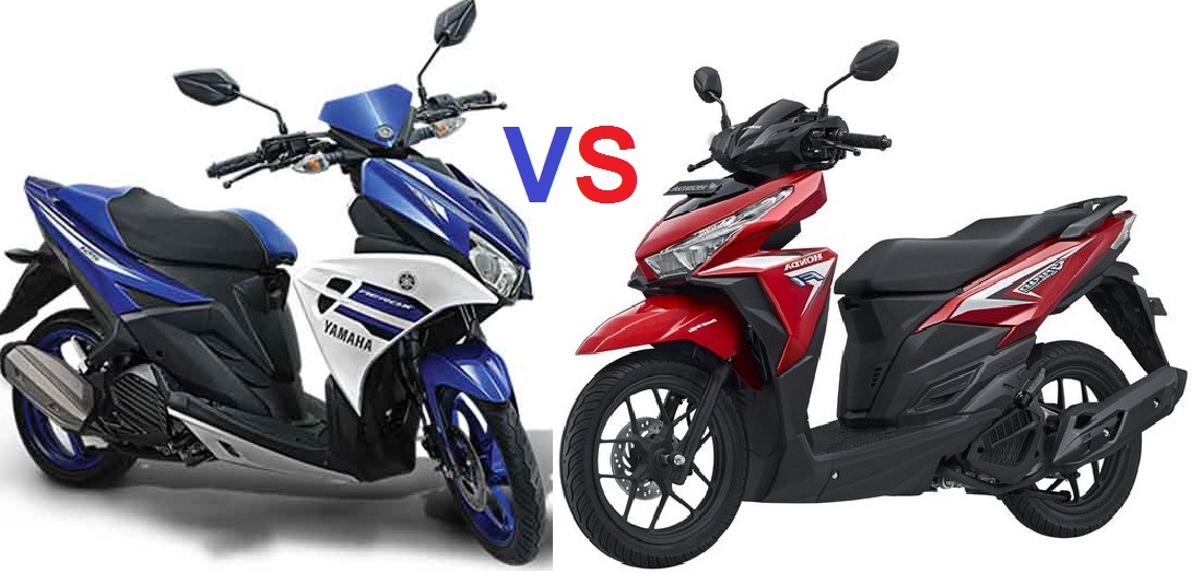 Aerox 125 Vs Vario 125. Pilih Mana Yamaha Aerox 125 Atau Honda Vario 125