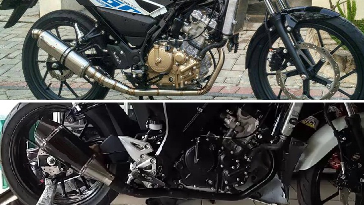 Knalpot Standar Gsx R150. Panduan Memilih Knalpot Racing GSX R150 dan Satria Fu 150 FI