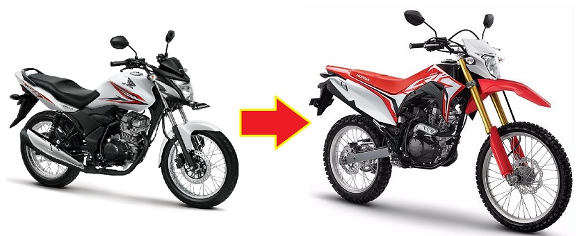 Modif Verza Jadi Crf. Transformasi dari Verza Menuju CRF 150L, Pastinya Banyak yang