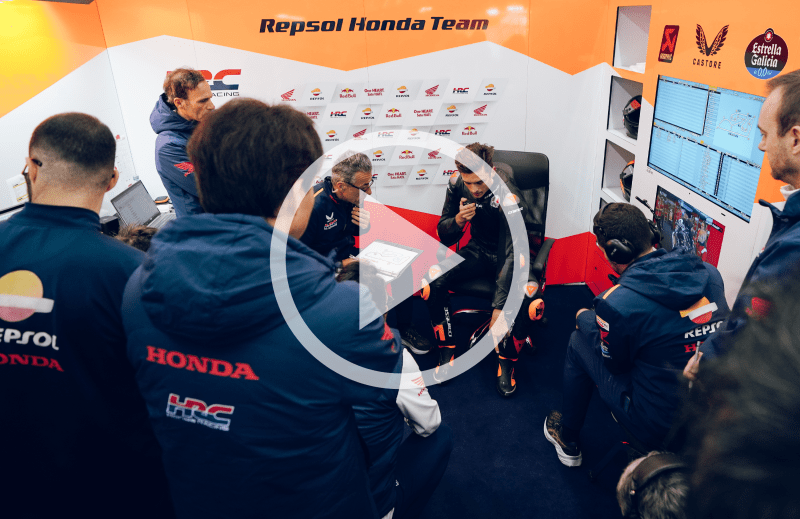 Honda Racing Corporation. VIDEO: Marini: “We have the power to come back very soon”