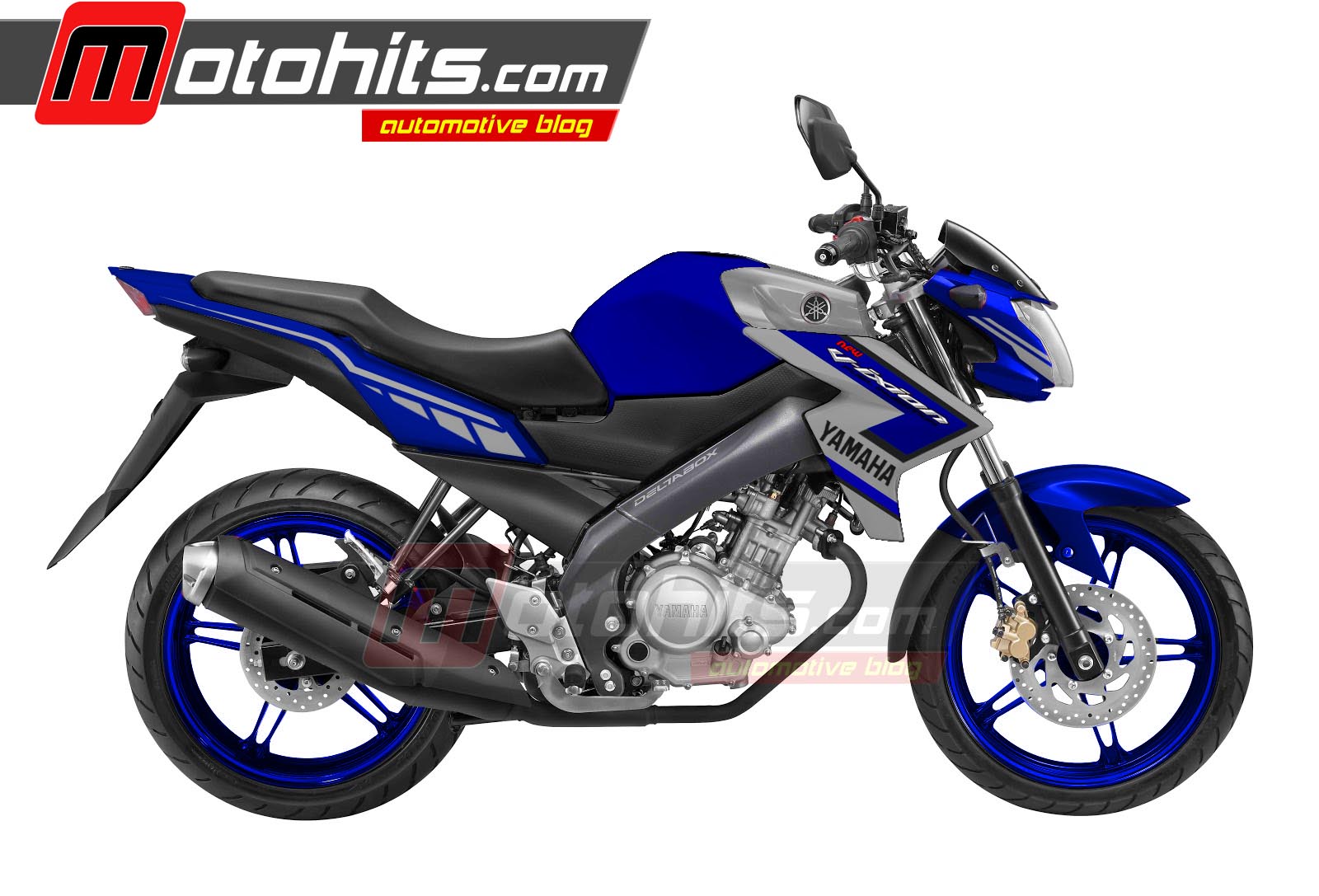 Vixion Biru Modifikasi. 82 Foto Modifikasi Motor Vixion Warna Biru