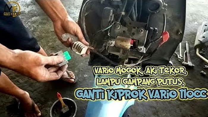 Letak Kiprok Vario 150. √ (Disini) Letak Posisi Kiprok Vario 125