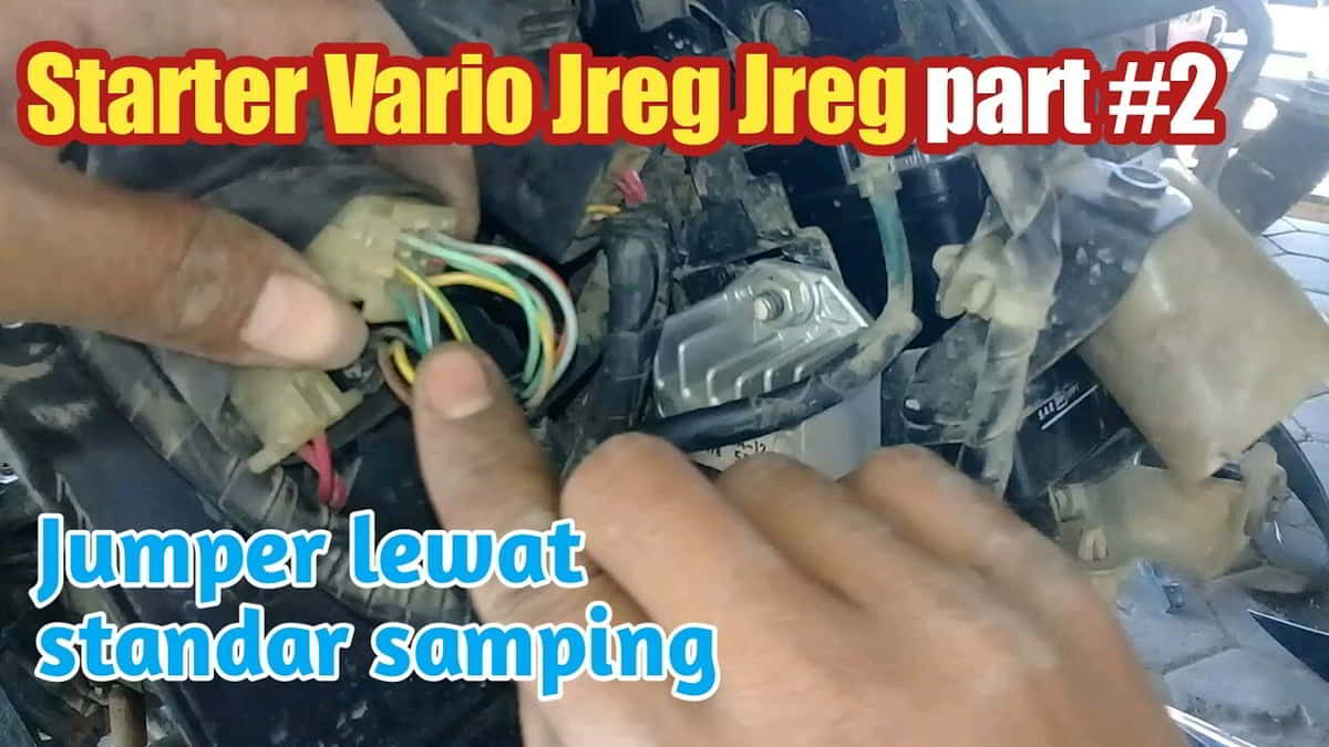 Otomatis Stater Vario 110. √ Cara Jumper Bendik Stater Vario 110