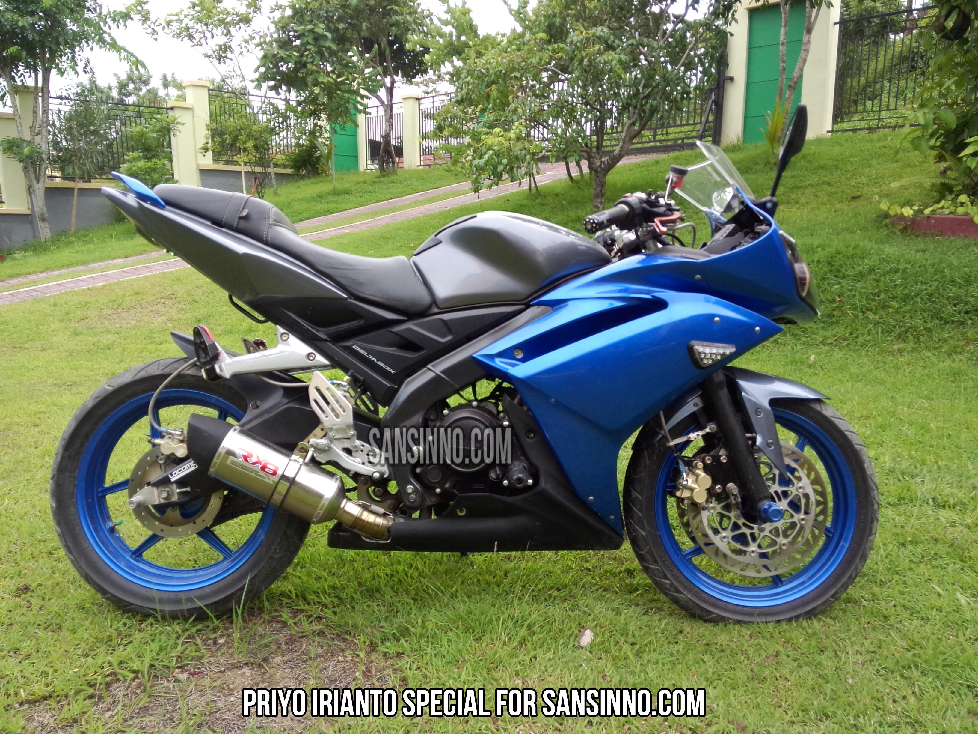 Cara Modif Vixion Lama Jadi R15. Gambar Style Modifikasi Motor Vixion Jadi R15