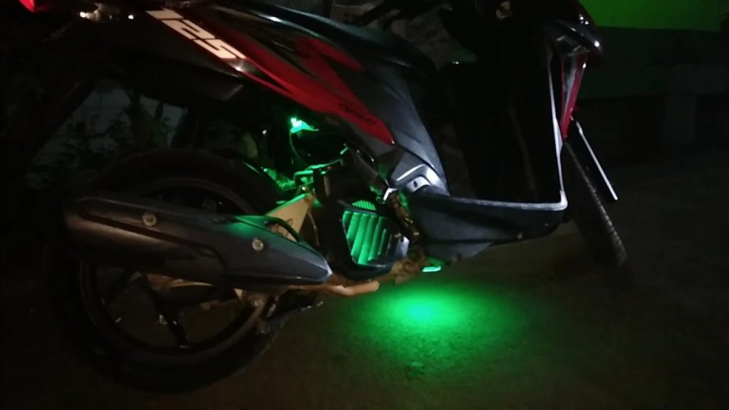Lampu Bawah Motor. Cara Pasang Lampu LED Kolong Motor: Panduan Lengkap dan