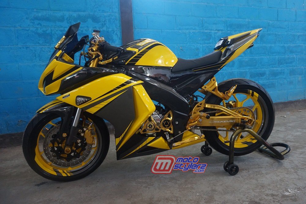 Modif Motor Vixion 2013. Modifikasi V-Ixion “2013 (Tasikmalaya): Dijantani Custom Body R25