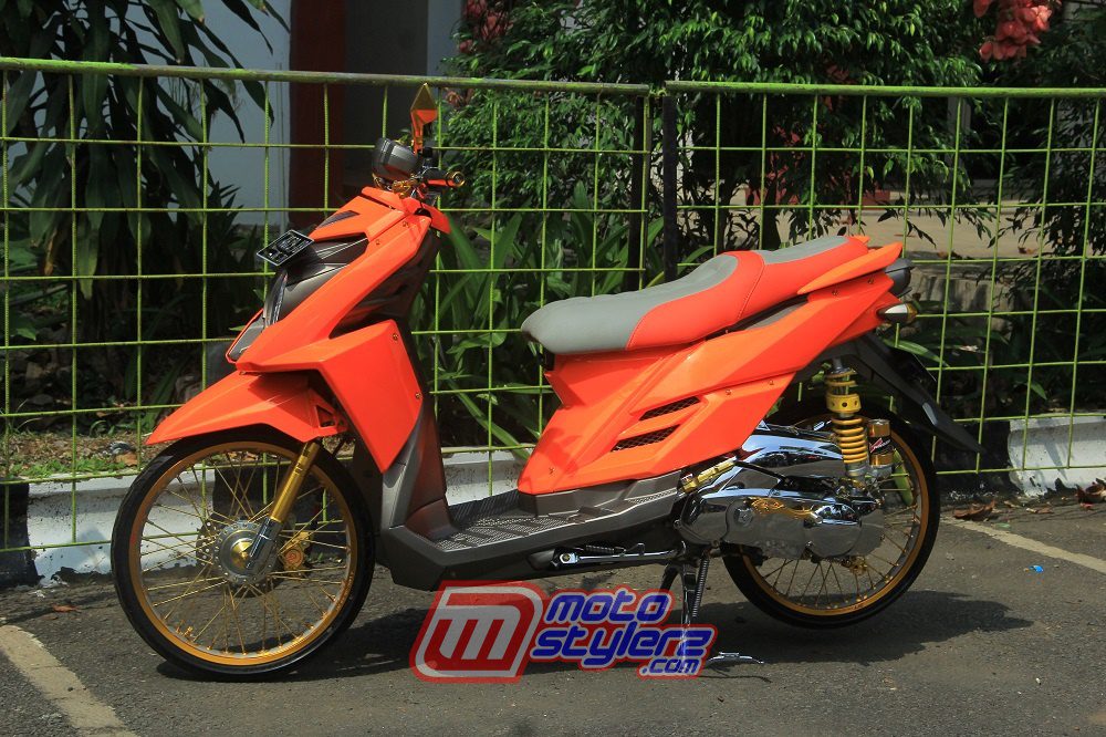 Xride Modif Simple. Modifikasi X-Ride “2015 (Subang): Mengadopsi Orange Colour