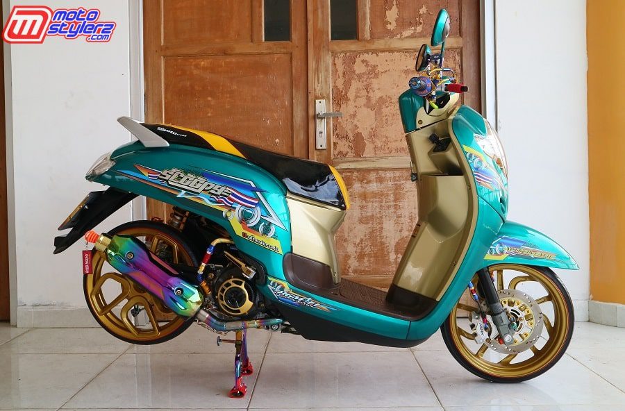 Modif Motor Scoopy 2019. Modifikasi Scoopy “2019-Pasaman: Awalnya Hanya Tergoda