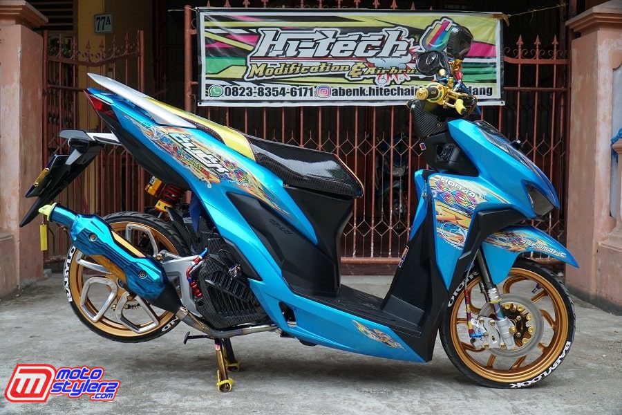 Modifikasi Vario 150 Babylook. Modifikasi Vario 150”2019-Padang: Ada Pesona Di Gubahan