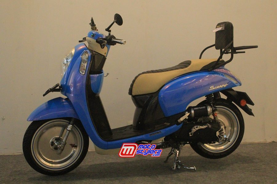 Modif Pelek Scoopy. Scoopy”2013-Pekanbaru: Kembalikan Trend & Gaya Retro Bareng