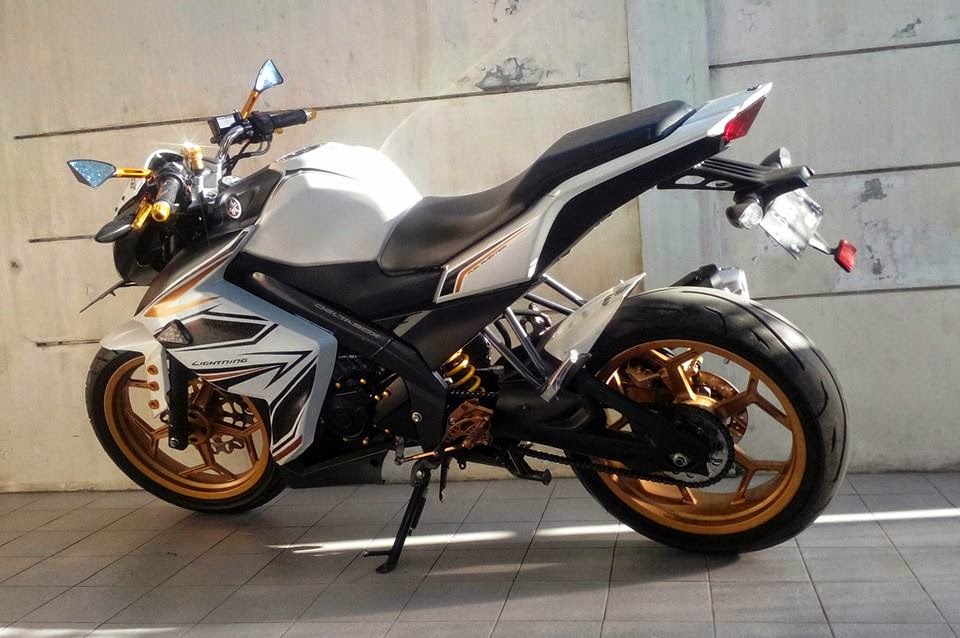 Modifikasi New Vixion Lightning Street Fighter. Modifikasi Yamaha New Vixion Half-Fairing Z250, Bagai