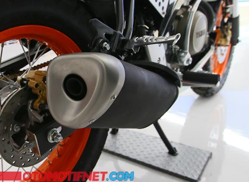 New Vixion Supermoto. Modifikasi New Vixion Advance Jadi Supermoto Mirip KTM
