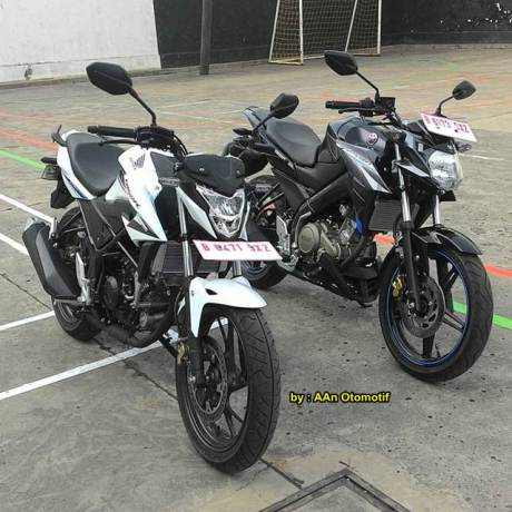 New Cb150r Vs New Vixion Advance. New Vixion Advance VS All New CB150R Streetfire, Adu Tampang