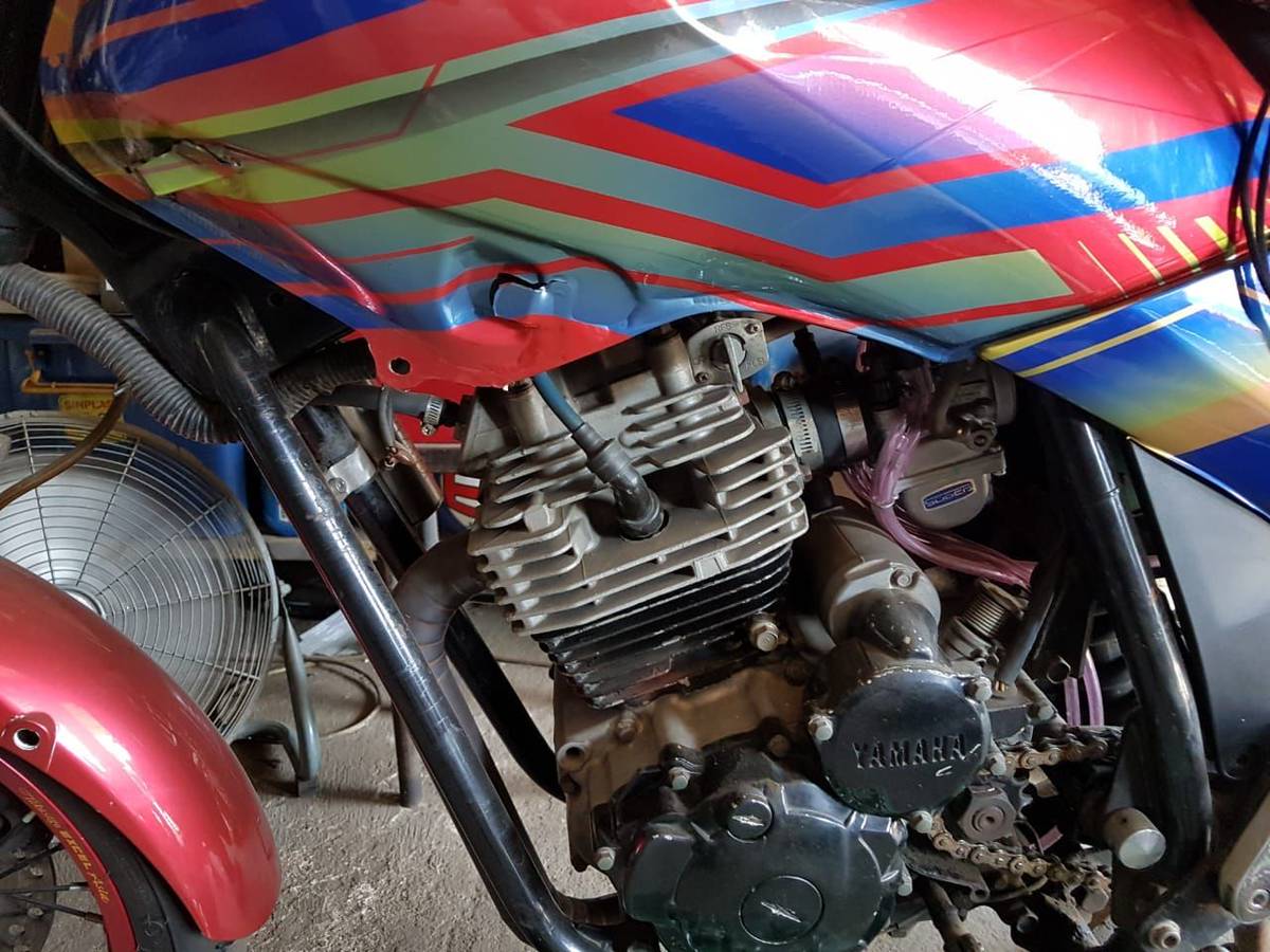 Bore Up Scorpio Z Jadi 250cc. Cangkok Piston Yamaha XMAX di Yamaha Scorpio, Mesin Jadi 250