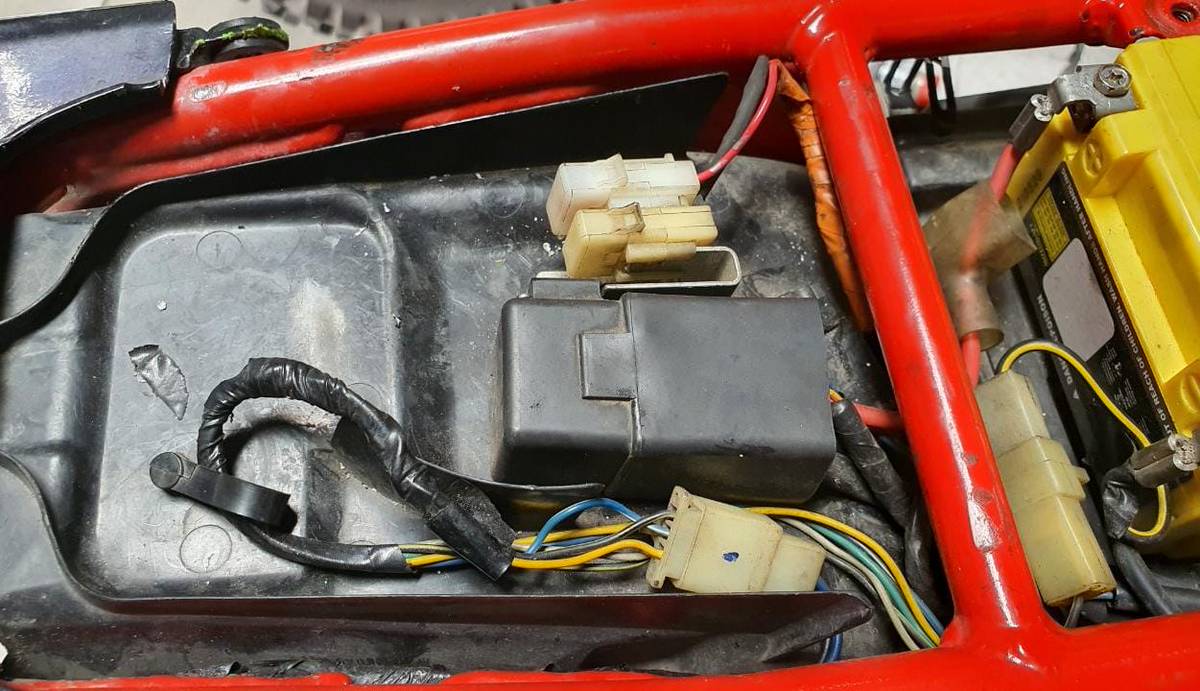 Jalur Kabel Bendik Stater Klx. Cuma Rp 100 Ribu, Relay Starter Kawasaki KLX 150 Bisa Pakai