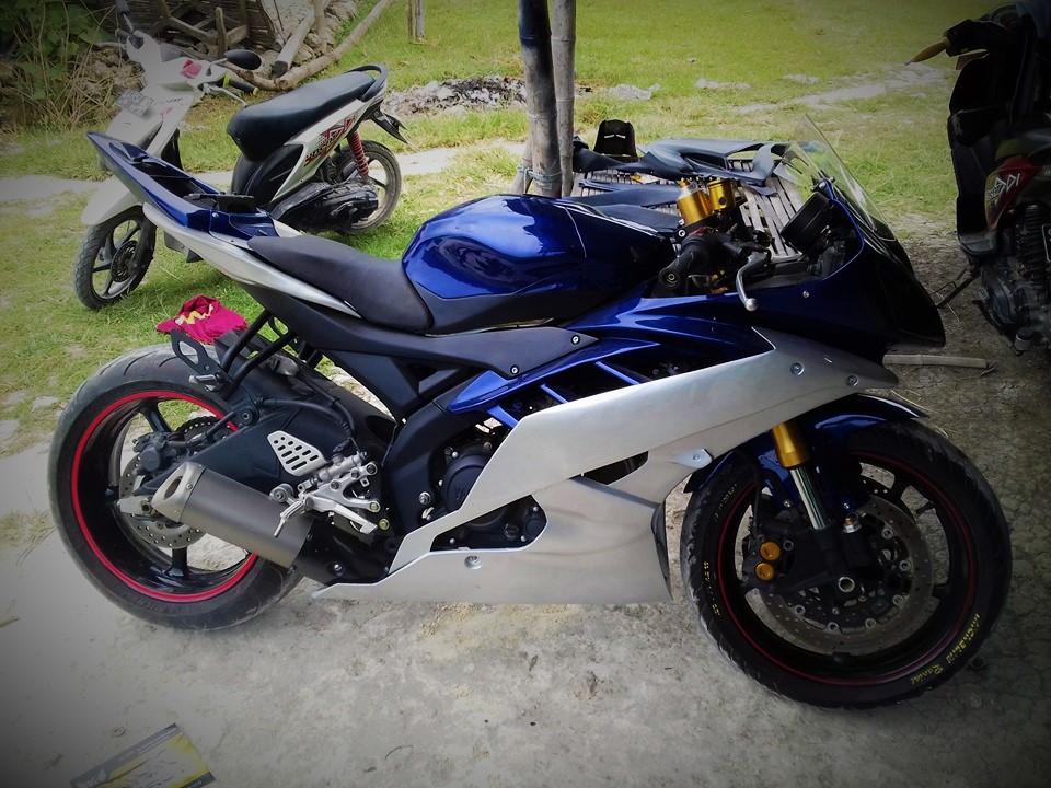 R15 Modif R6. Yamaha R15 Nyaris R6