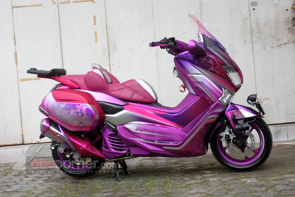 Motor Nmax Warna Ungu. Yamaha NMAX 2016 Yonk Jaya Bandung, Tampil Feminim Dengan