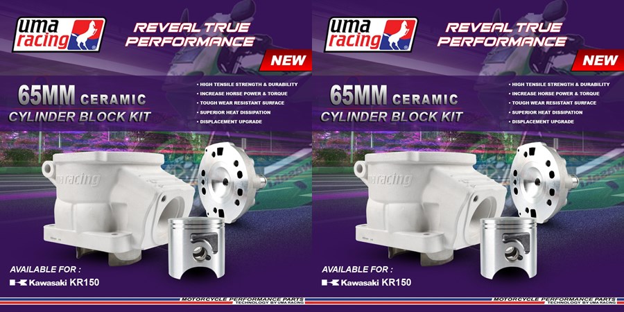 Bore Up Ninja R. Baru! Blok Ninja R/RR Bore Up by UMA Racing, Balap dan Harian