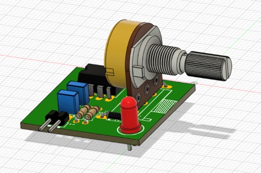 Rangkaian Dimmer Gerinda. Light Dimmer Circuit Using IC NE555 – Menara Ilmu Otomasi SV UGM