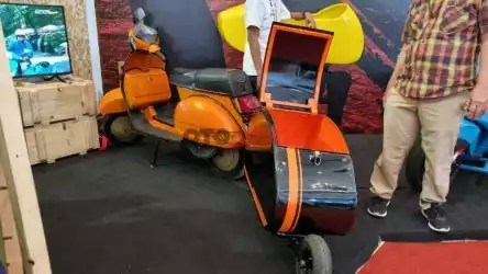 Bagasi Vespa Matic. Bikin Bagasi Tambahan di Vespa Klasik, Cuma Rp 8 Jutaan!