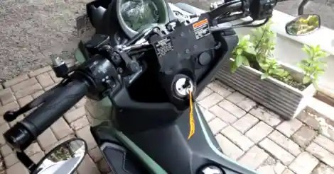 Modifikasi Stang Byson. Modifikasi NMAX Manfaatkan Stang Byson Murah Meriah