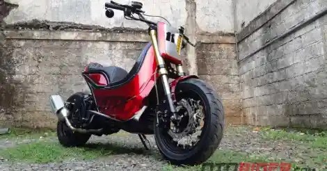 Modifikasi Vixion 2019 Jari Jari. Begini Jadinya Kalau Yamaha NMax Dibuat Modifikasi Custom