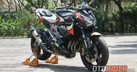 Harga Pelek Rotobox. Kawasaki Z800 Pelek Rotobox, Tetap Nyaman Sedap Dipandang