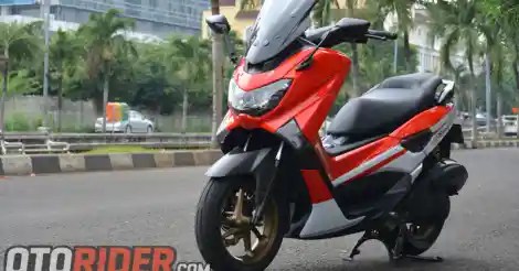 Ban Nmax Michelin Power Pure. Modifikasi Yamaha NMax 2015, Jadi Bahan Contekan