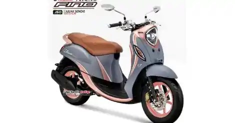 Lampu Projie Yamaha Fino 125. Inspirasi Modifikasi, Yamaha Fino 125 Berdandan Gambot