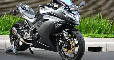 Modifikasi Velg Ninja 250 Fi. Modifikasi Kawasaki Ninja 250 FI 2014, Kamuflase Hemat Buat Gaya