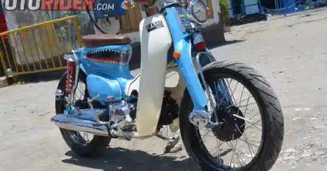 Modif Mesin C70. Modifikasi Honda C70 1979, Ogah Pilih Yang Muda