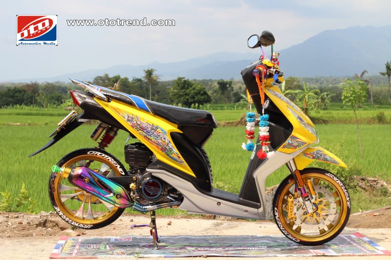 Modifikasi Honda Beat 2012. Modifikasi Honda Beat 2012