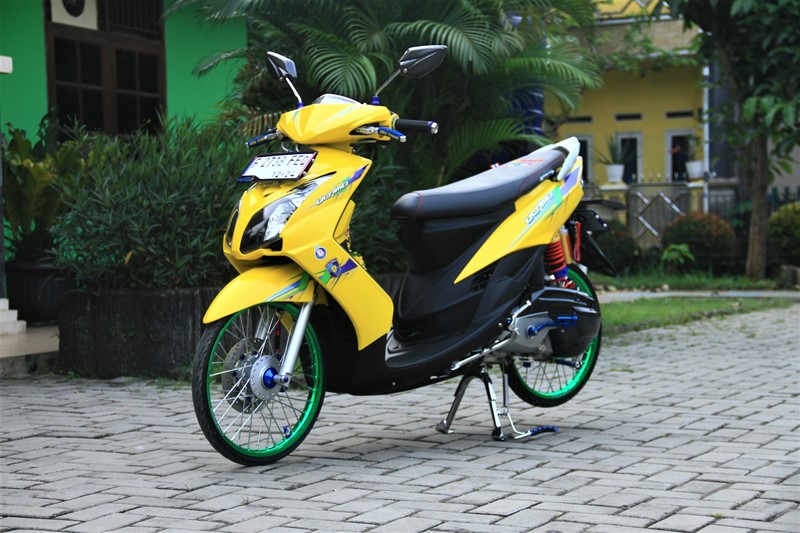 Modifikasi Mio Soul Warna Biru Thailook. Modifikasi Yamaha Mio Soul 2010