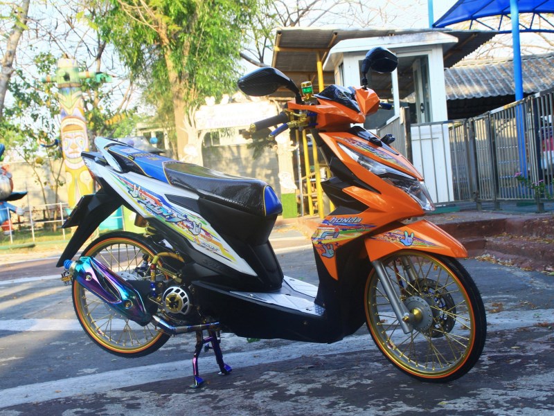 Honda Beat Thai Look Style. HONDA BEAT FI 2018