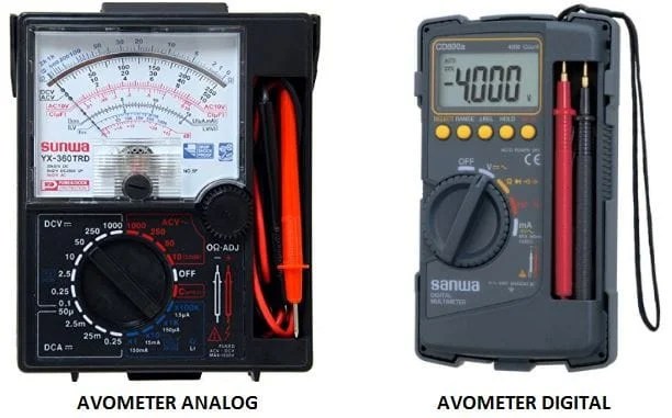 Bagian Bagian Avometer Digital Dan Fungsinya. Pengertian AVOmeter dan Fungsinya