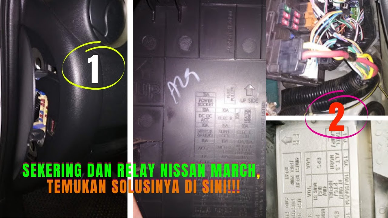 Letak Sekring Nissan Xtrail. Letak Sekring Klakson Nissan Xtrail