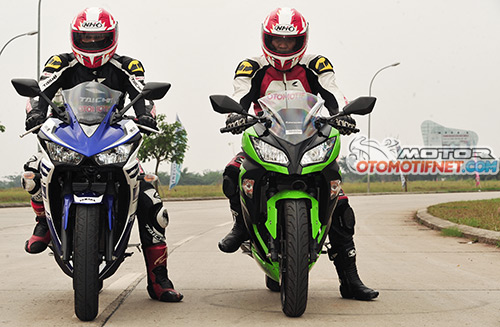 Cara Membuat Ninja 250 Fi Irit. Yamaha YZF-R25 lebih Kencang Dan Irit daripada Kawasaki Ninja