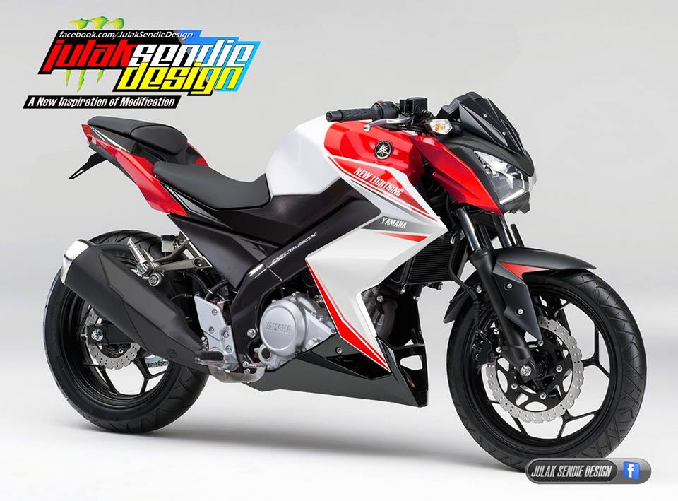 Vixion Pake Lampu Ninja 250. Yamaha Vixion ala Kawasaki Z250 racikan Julak Sendie ini Bikin