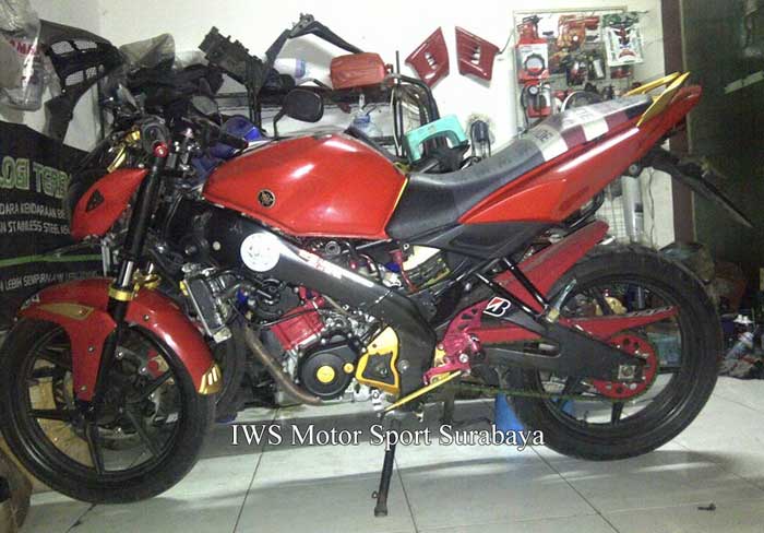 Paket Bore Up Vixion 250cc. Modifikasi Yamaha Vixion Bored Up Stroke Up tembus 285 cc Karya