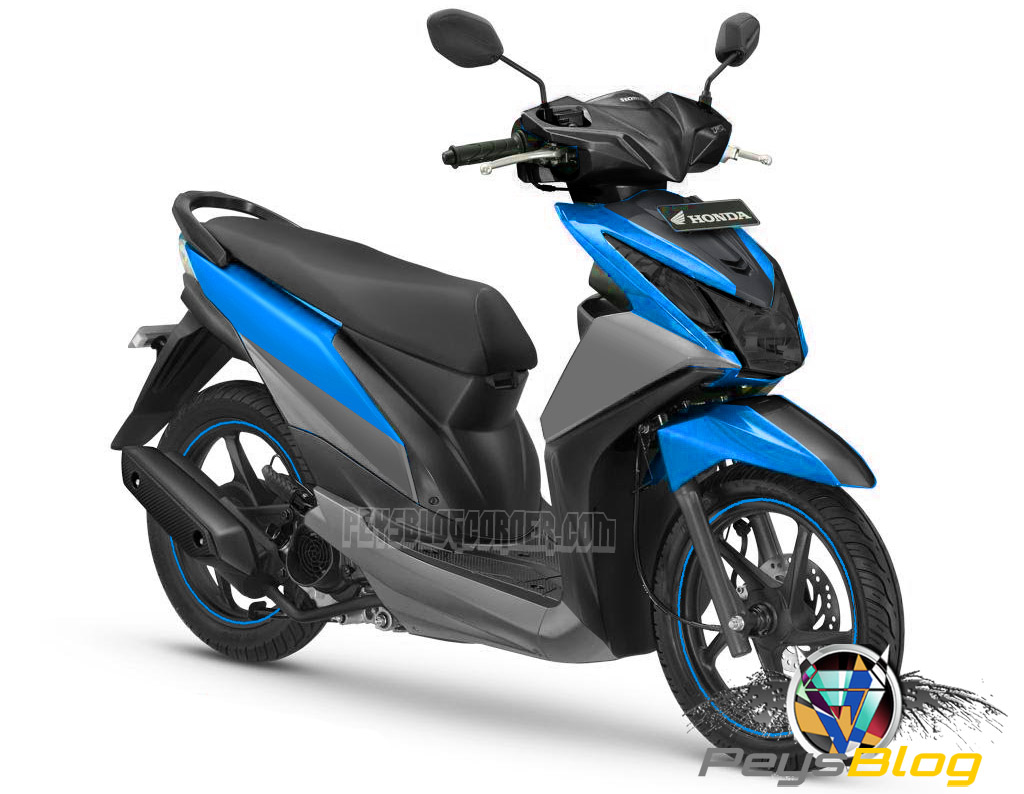 Modifikasi Motor Beat 2019 Warna Biru. Kumpulan Modifikasi Beat Warna Biru Terbaik Dan Terupdate