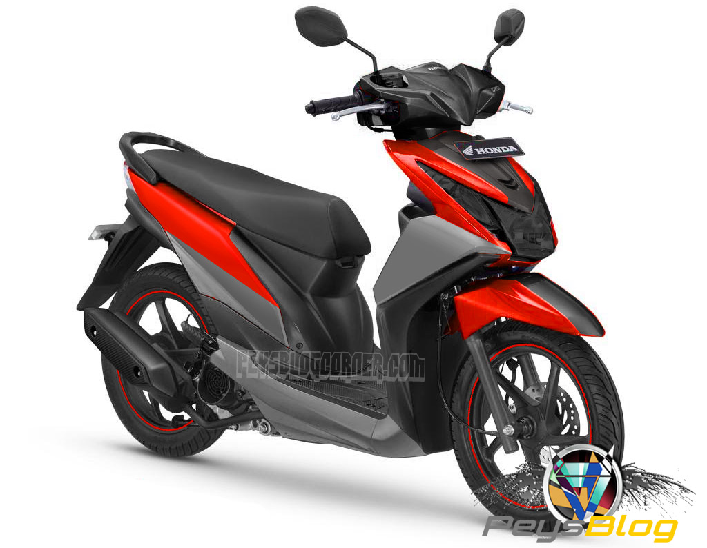 Modifikasi Beat Fi Merah Doff. 50+ Download Kumpulan Modifikasi Motor Beat Merah 2014