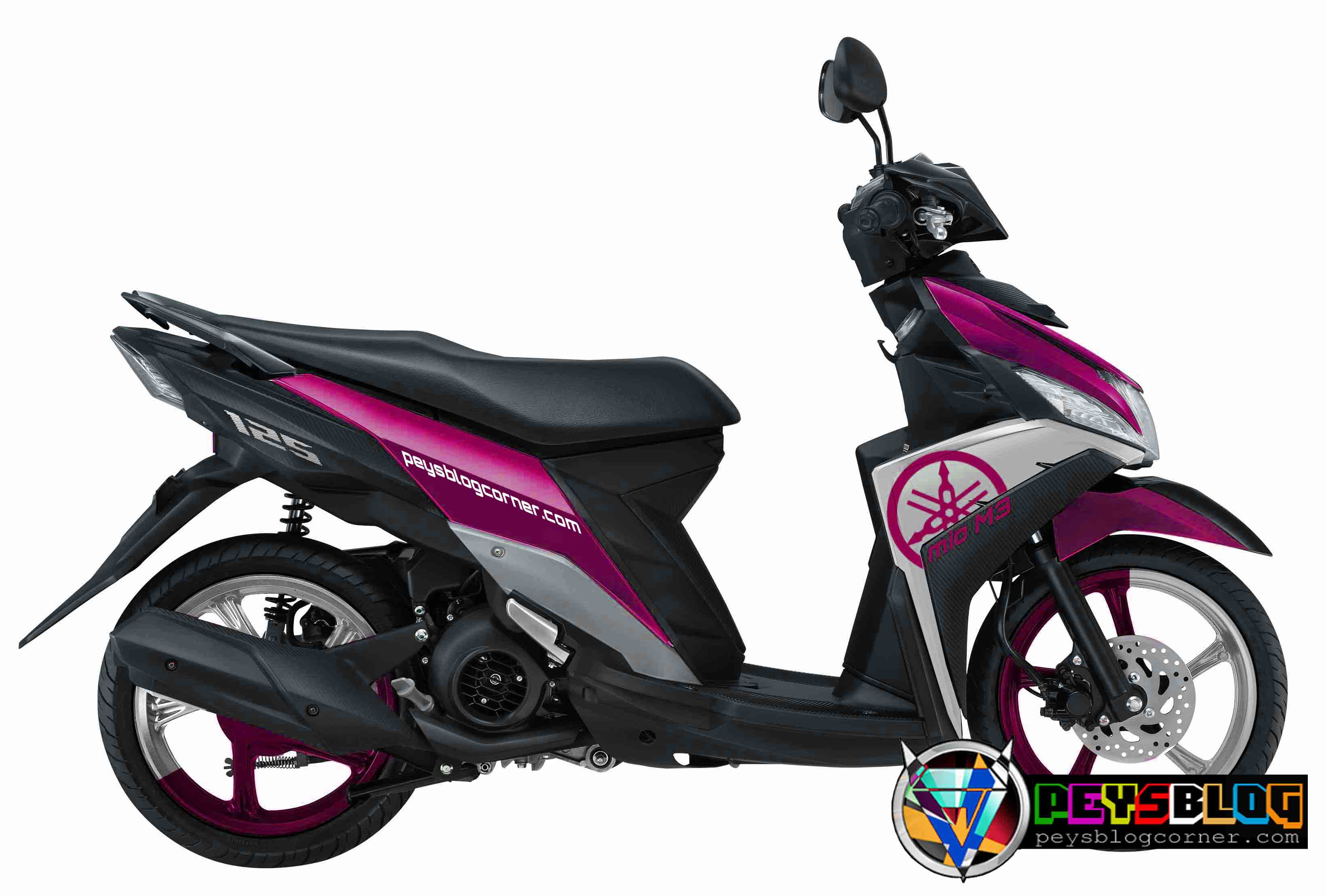 Modifikasi Motor Mio M3 Warna Putih. 88 Modifikasi Motor Mio M3 Warna Putih