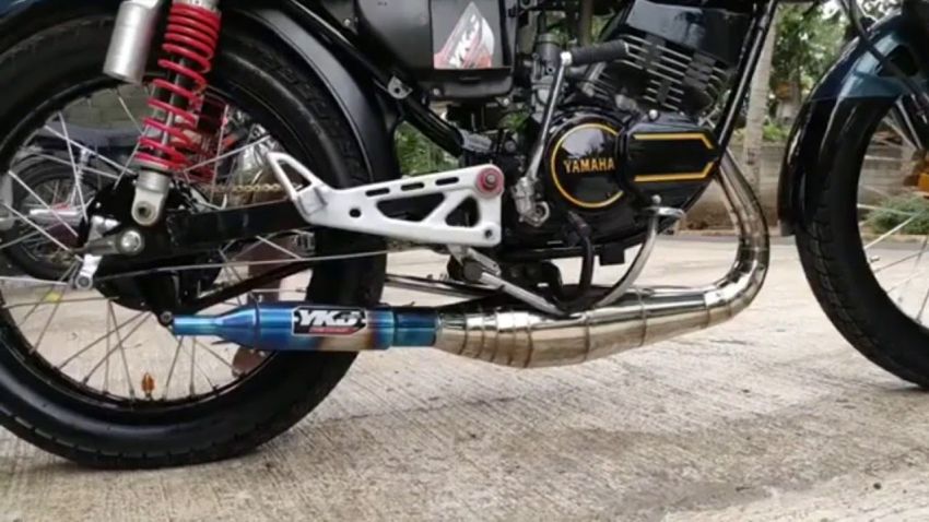 Cara Membuat Knalpot 2 Tak Tidak Berisik. Cara Meredam Knalpot Racing agar Tak Ditilang Polisi